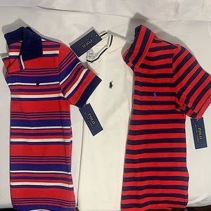 Ralph Lauren Shirts: Size 6 (3 Pack)